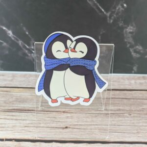 Hanukkah Penguins - 3" Sticker