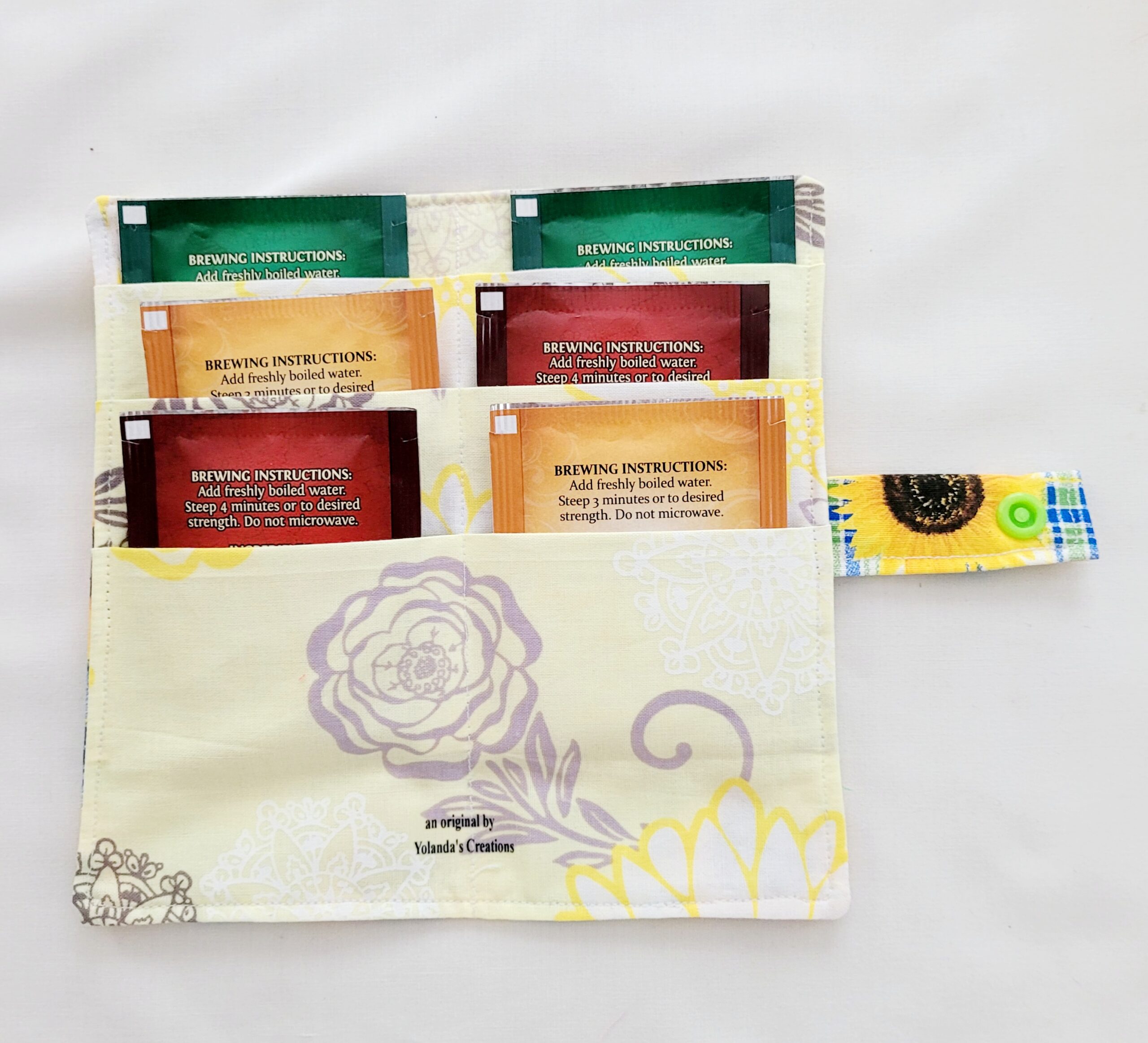Tea Bag Wallet - Sunflower - Image 4