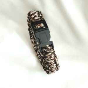 Paracord Unisex Bracelet - Coral Tiger