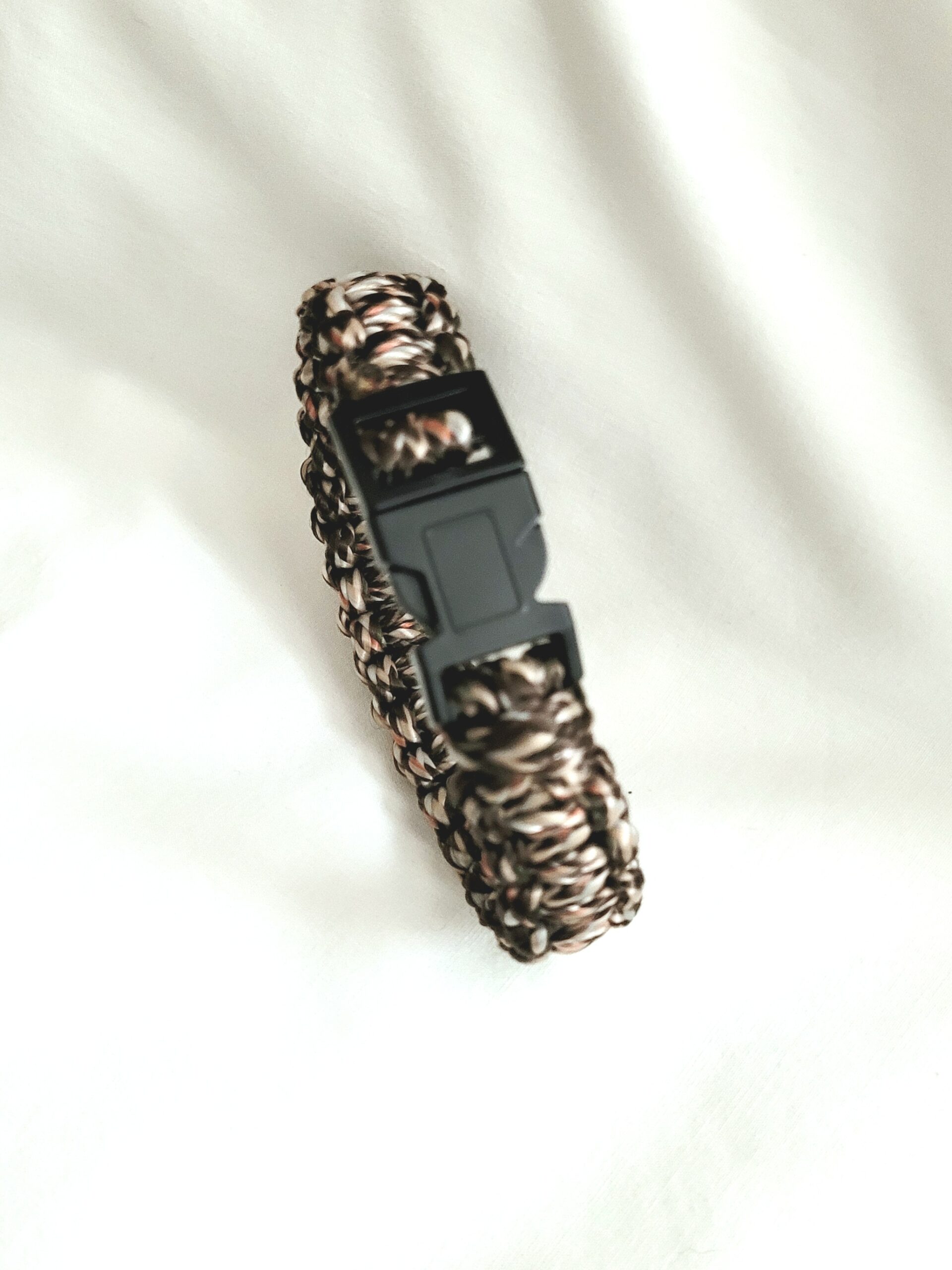 Paracord Unisex Bracelet - Coral Tiger