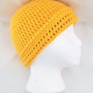 Hat - Crochet Unisex Hat - Sun Flower