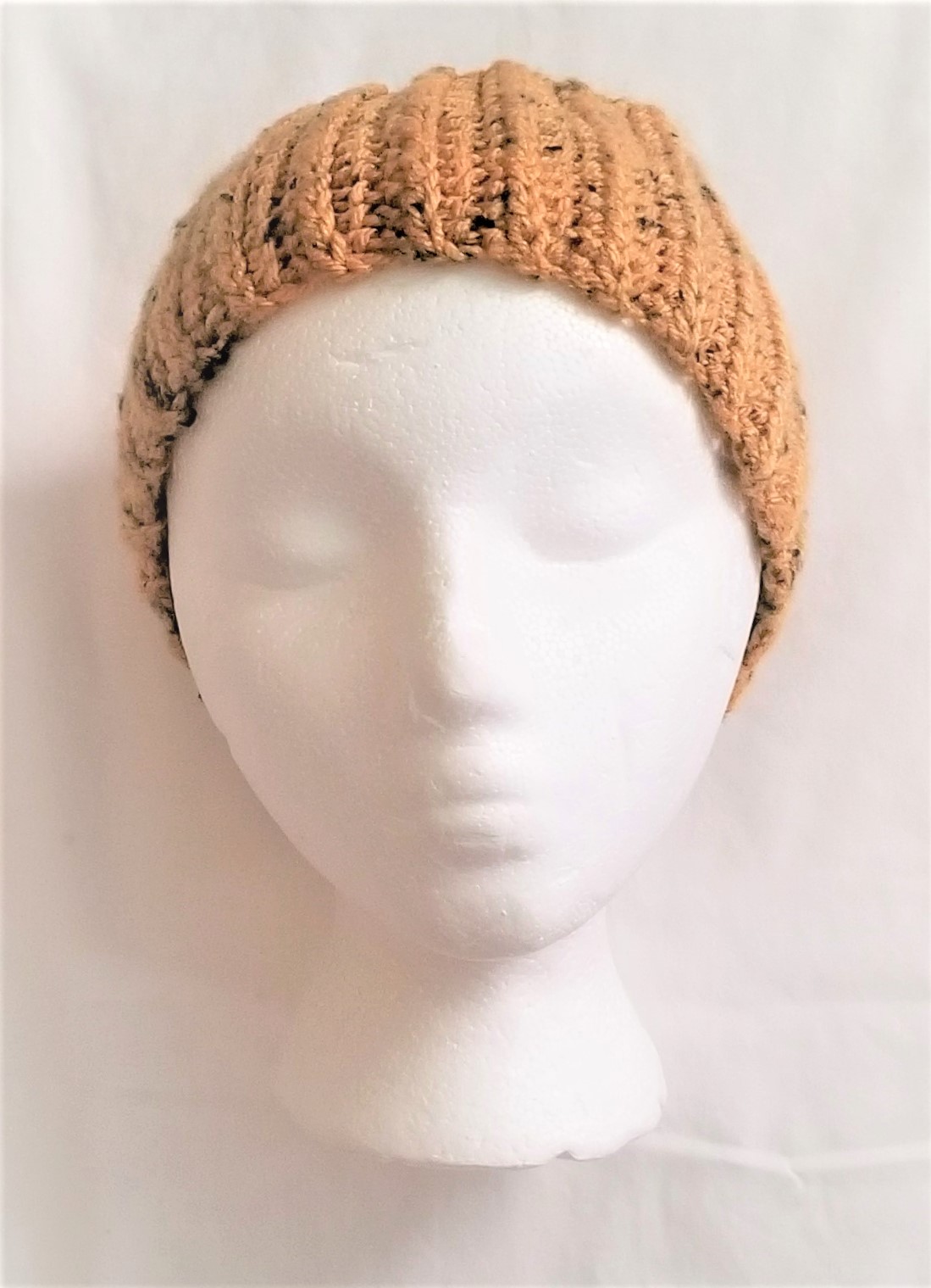 Earwarmer Crochet Headband, Butternut - Image 2