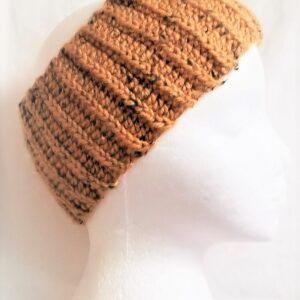 Earwarmer Crochet Headband, Butternut