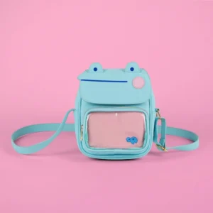 Frog Ita Bag With Crossbody Strap