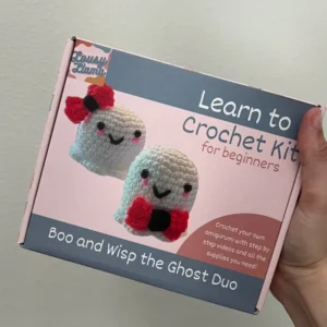 Learn To Crochet DIY Kit Beginner Ghost Plushies