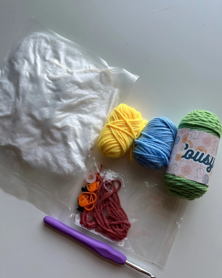 Learn To Crochet DIY Kit Beginner Dinosaur Plushie - Image 3