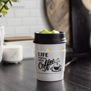 Coffee House Illumination Electric Wax Tart Fragrance Warmer