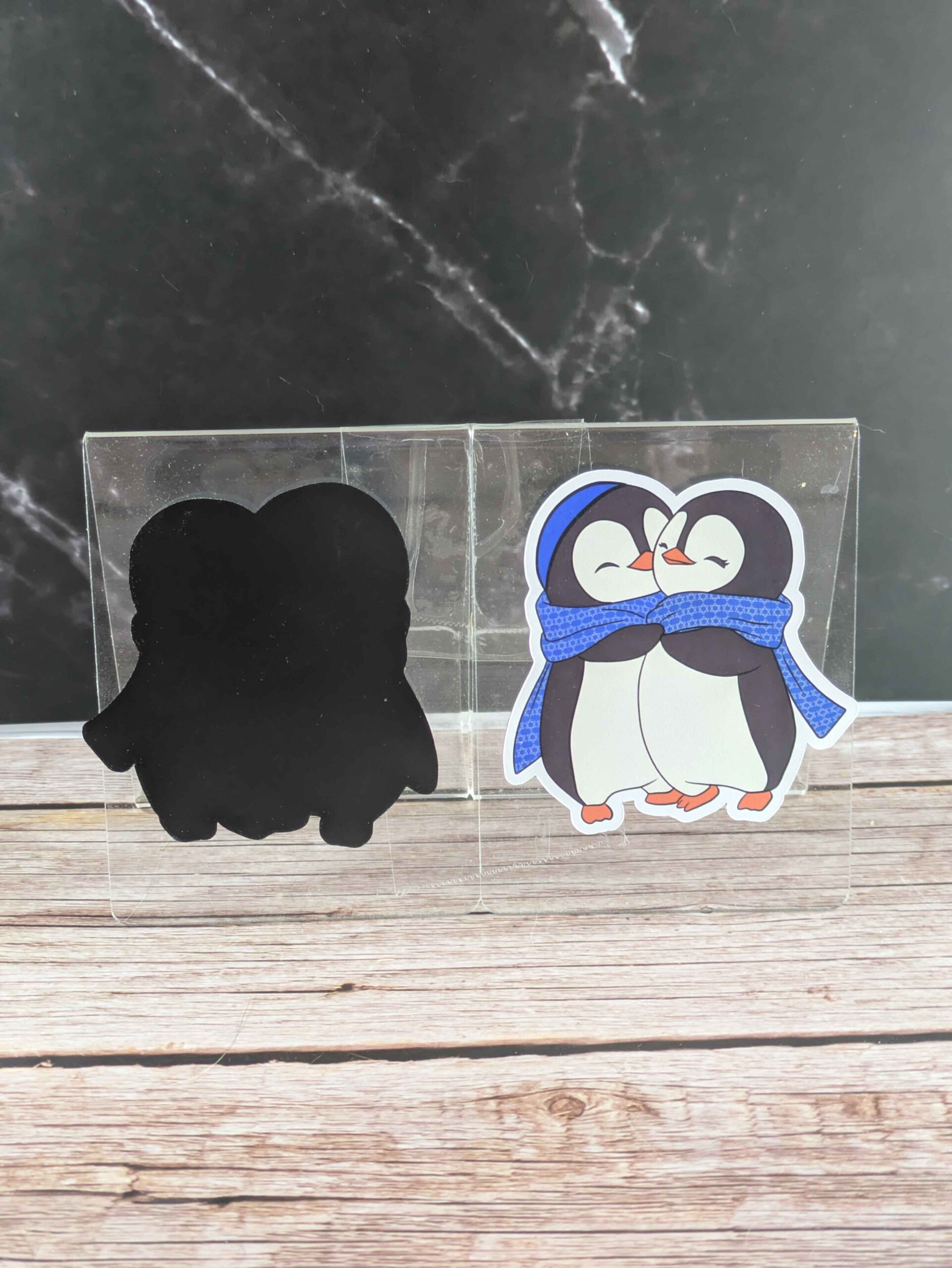 Hanukkah Penguins - 3" Magnet
