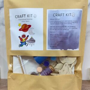 DIY Craft Kit - Dimensional Painting Outer Space
