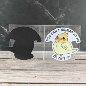 You Can't be Mad at me I'm Cute AF - 3" Magnet