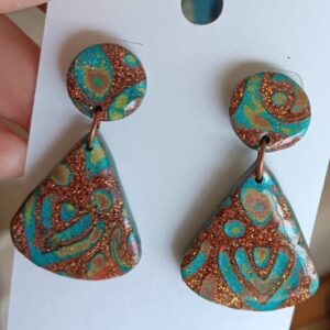 Monument Gane Statement earrings on custom posts