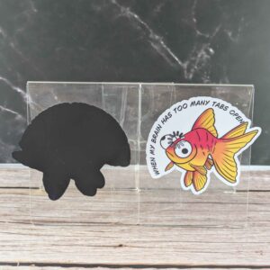 When My Brain Has Too Many Tabs Open - 3" Magnet