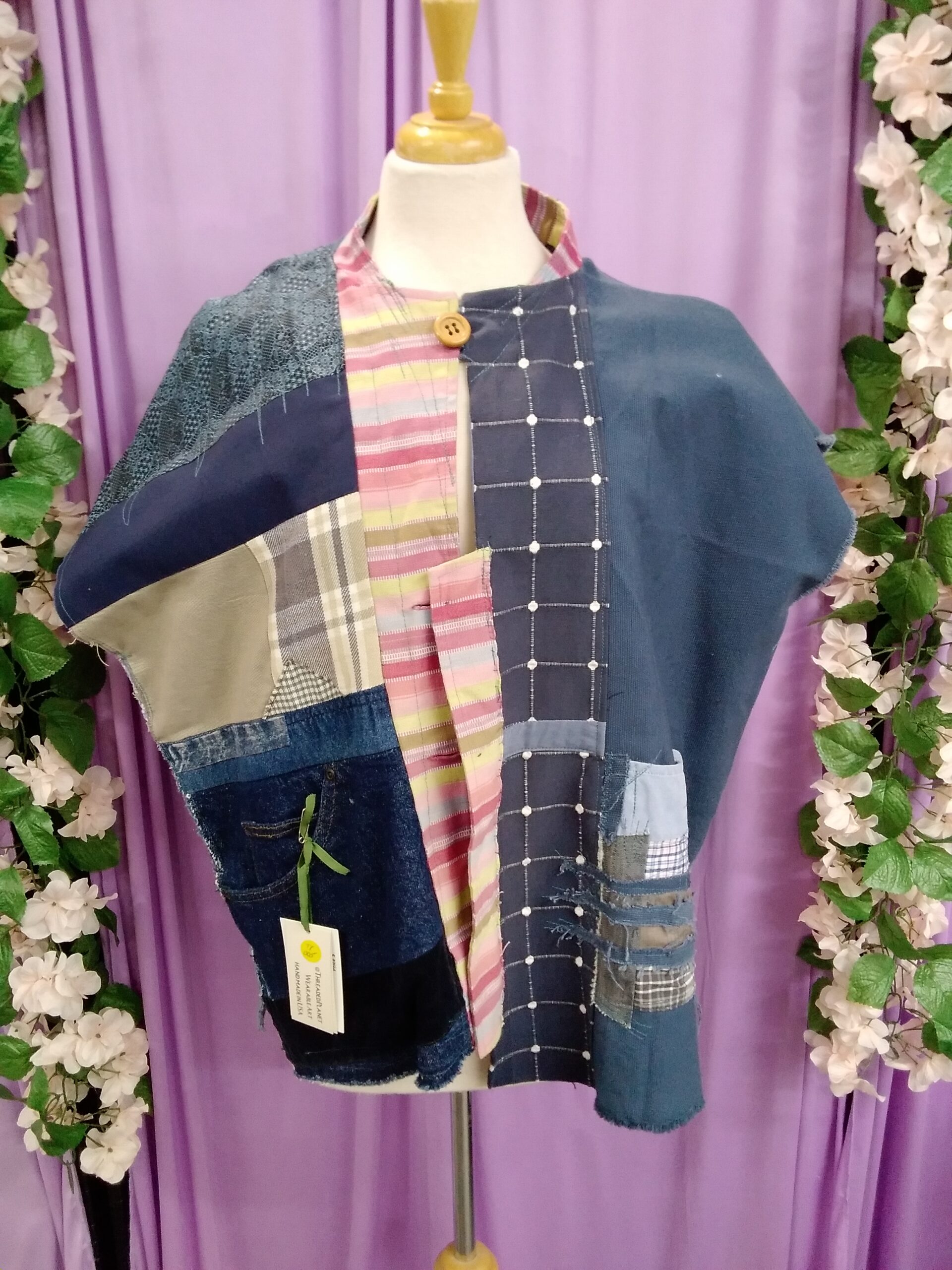 Sleeveless Button Up Shirt