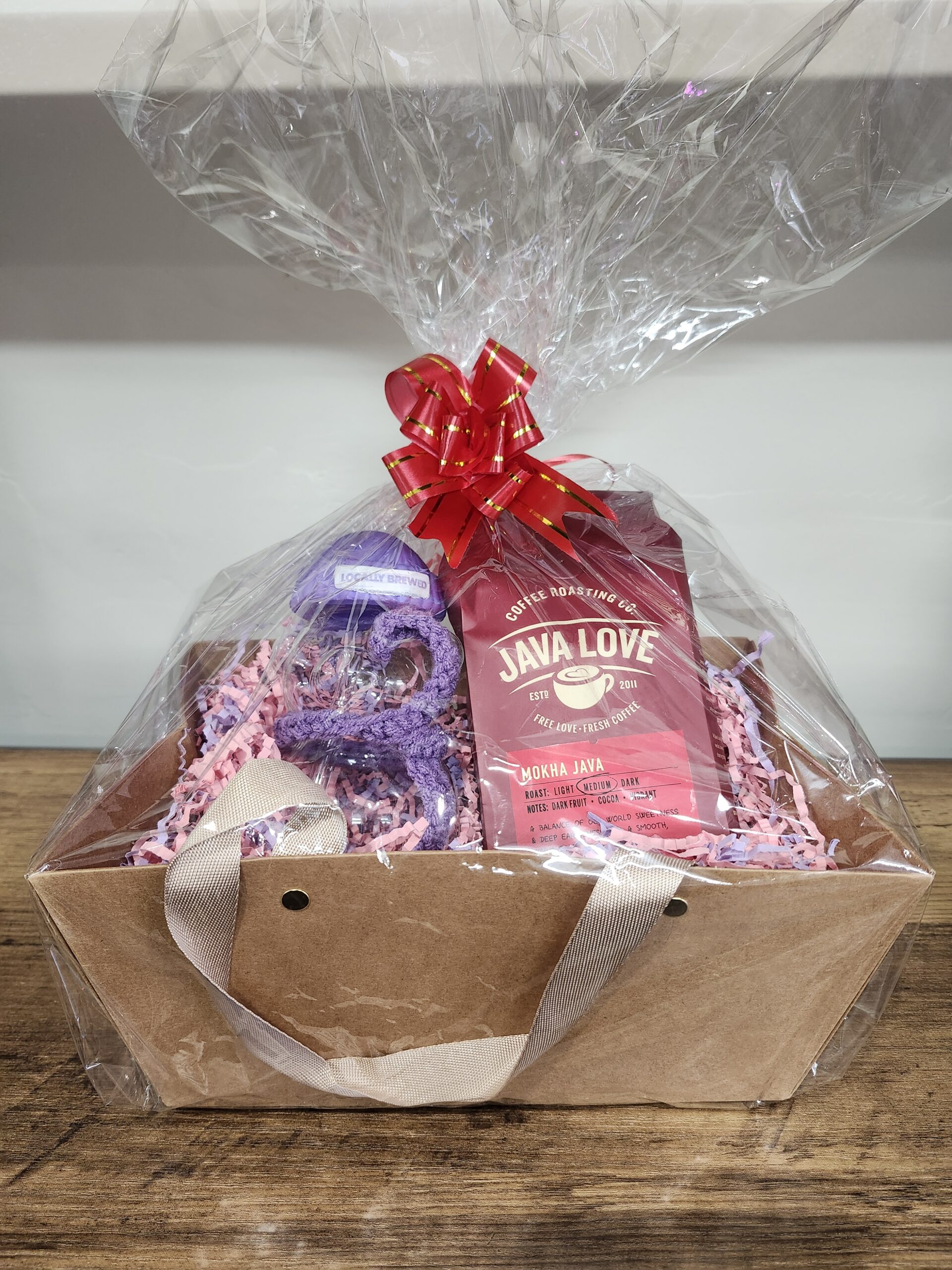 I Love You Beary Much Valentine Tea / Coffee Gift Baskets