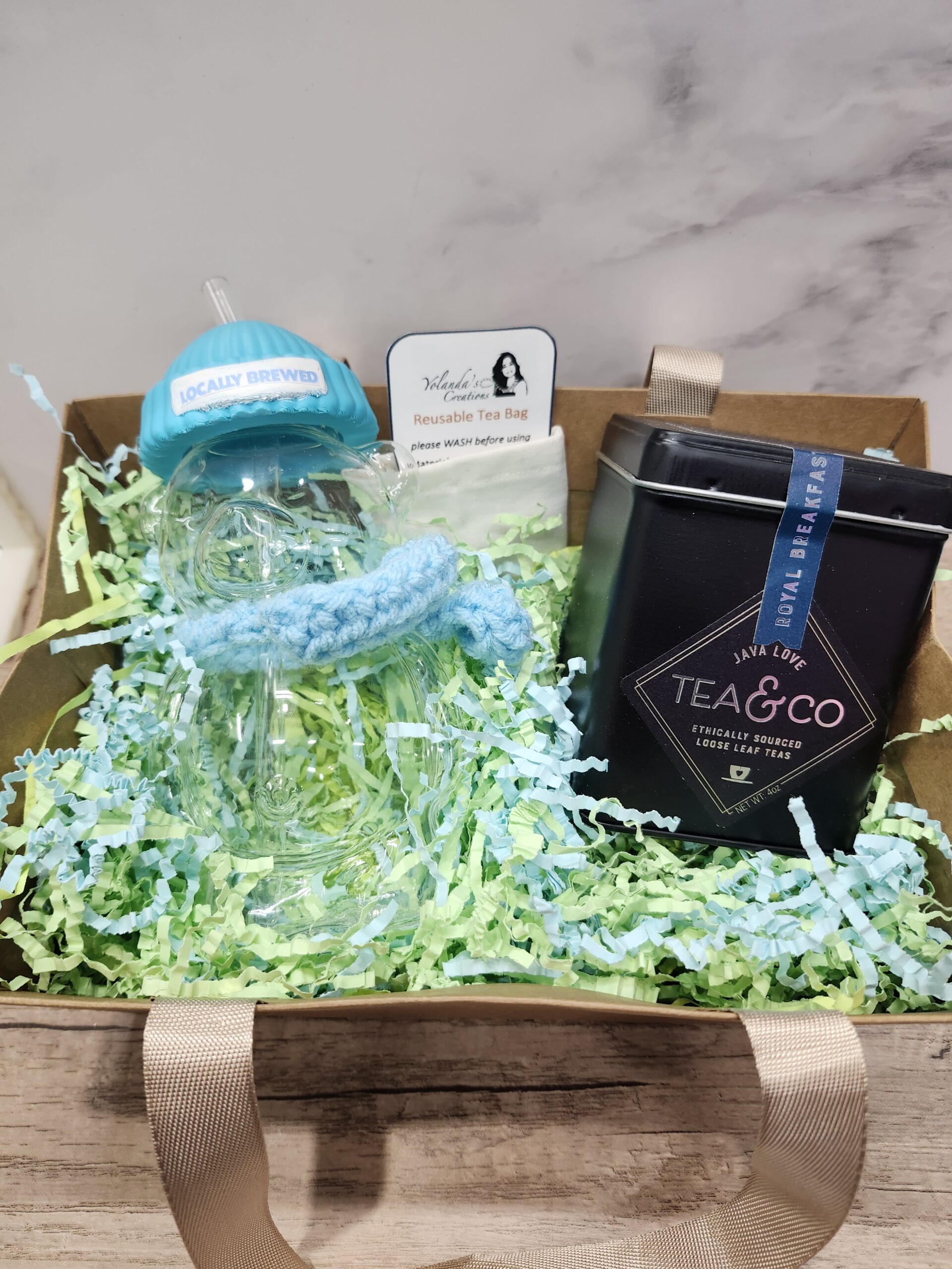 I Love You Beary Much Valentine Tea / Coffee Gift Baskets - Image 4