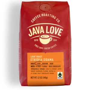 Light Roast Ethiopia Sidama Ground Coffee 12 oz
