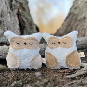 Owl Sherpa Plush