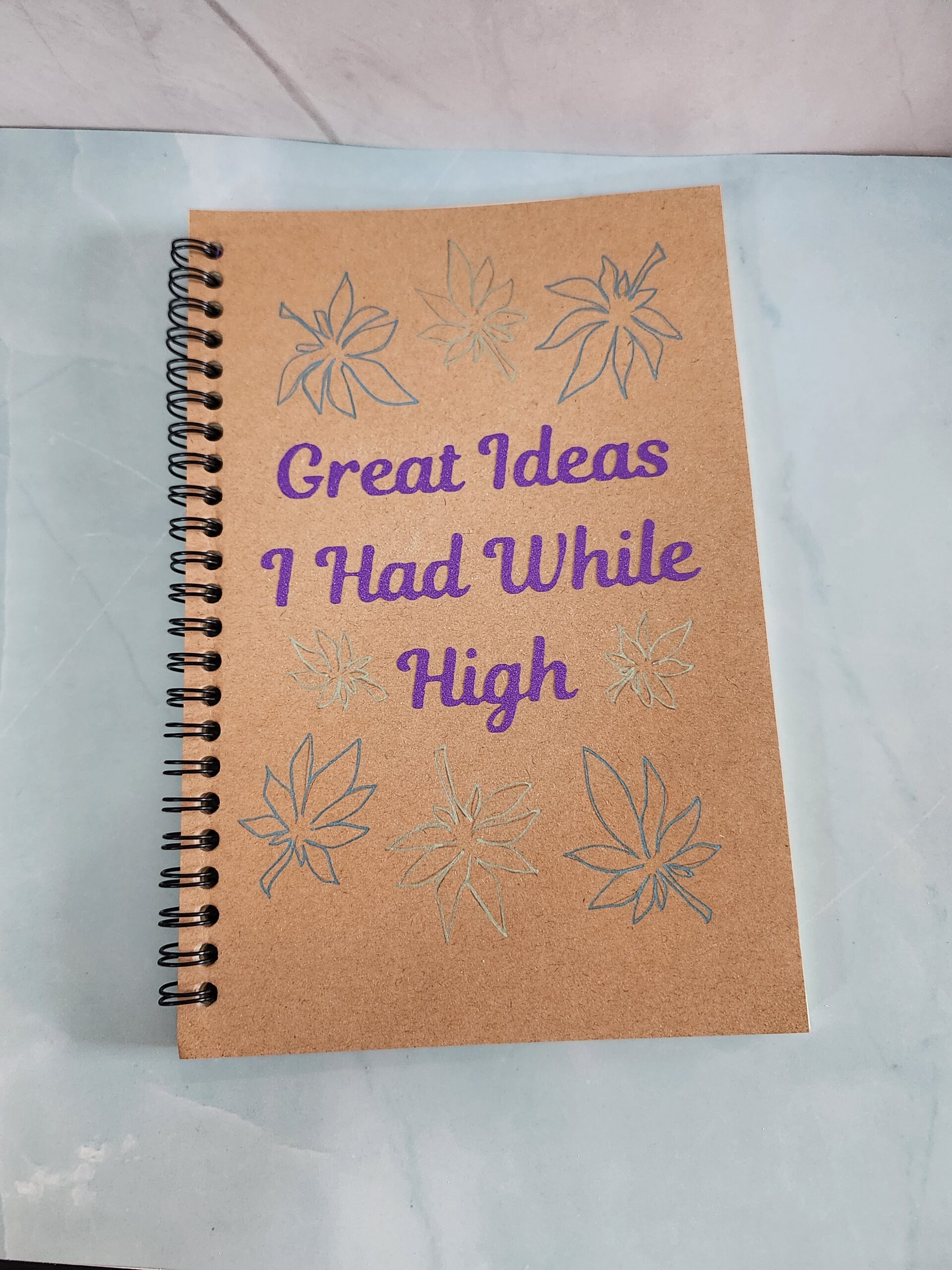 Great Ideas I Had While High Notebook 8.3" x 5.5"