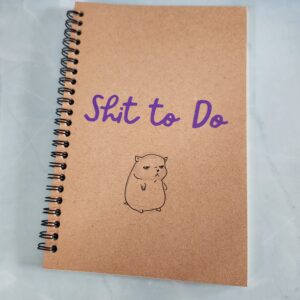 Shit To Do Notebook 8.3" x 5.5"