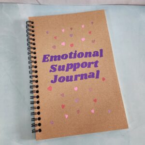 Emotional Support Journal Notebook 8.3" x 5.5"