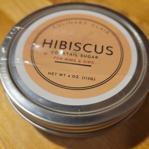 Cocktail Rimming Sugar- Hibiscus