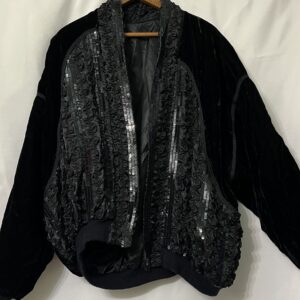 Velvet Bomber Coat