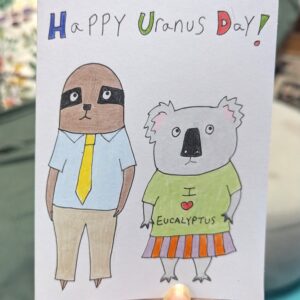 Happy Uranus Day Card