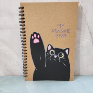 My Pawsome Ideas Cat Notebook 8.3" x 5.5"