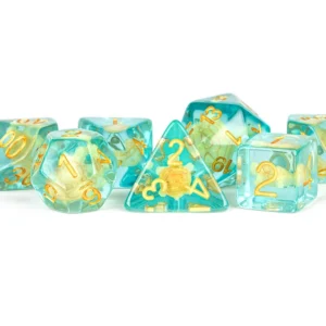 Turtle Inclusion 16mm Polyhedral Dice Set