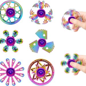 Rainbow Metal Fidget Spinners