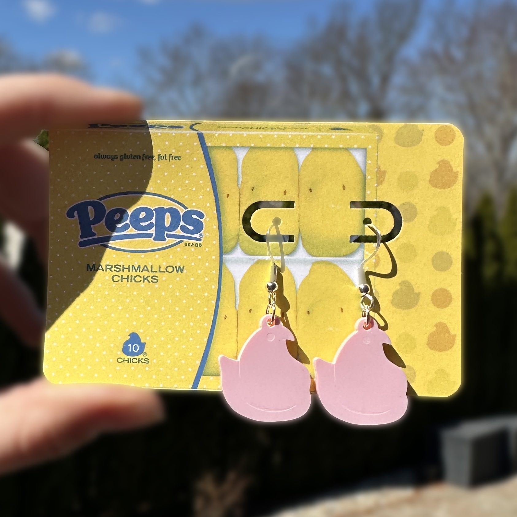 Peeps Chicks Earrings - Image 2