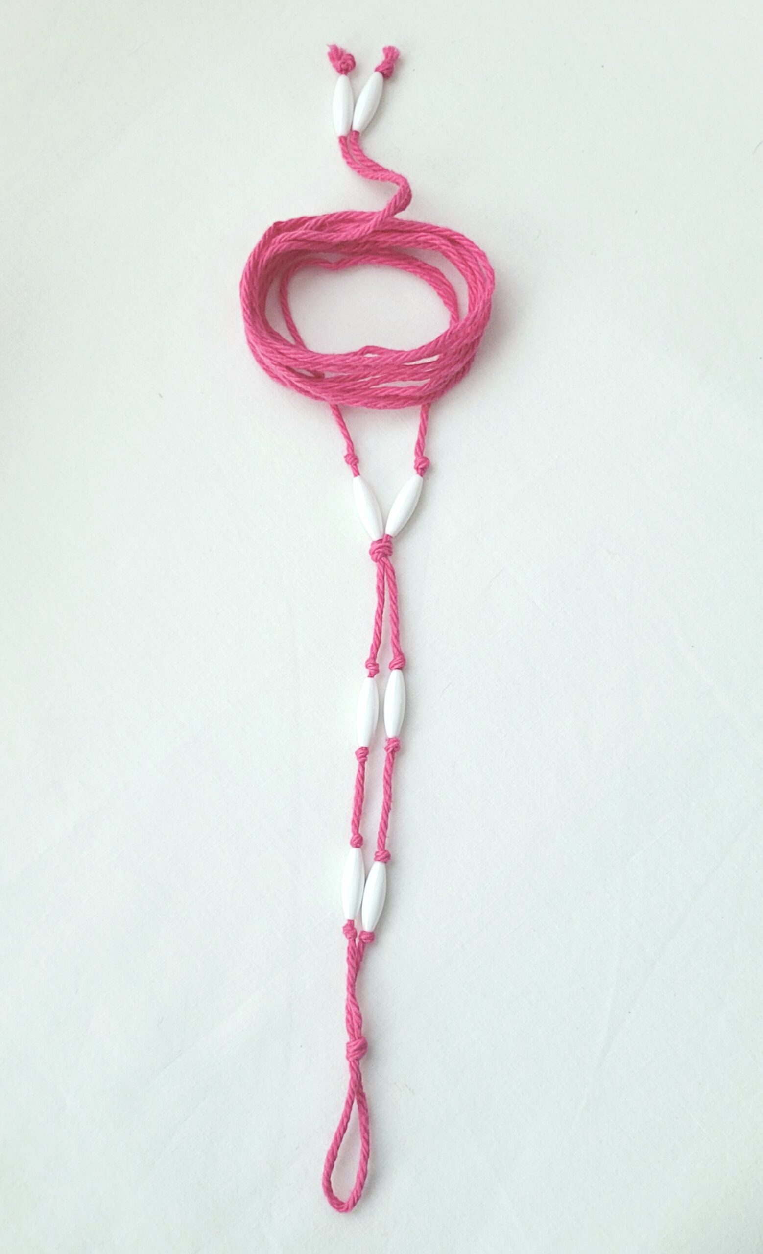 Barefoot Sandals, Decorative Foot Jewelry - Hot Pink - Image 4