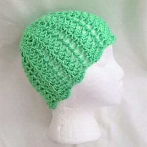 Hat - Crochet Unisex Lightweight Hat - Limelight Shell
