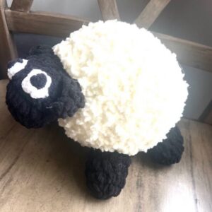 Crochet Sheep Plushie