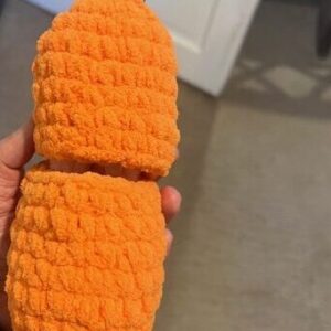 Crocheted Carrot with Bunny Inside