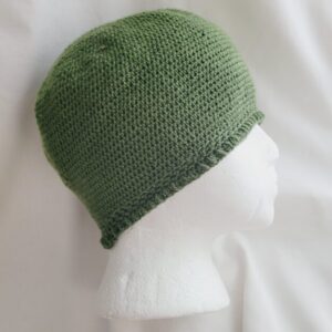 Hat - Crochet Lightweight Unisex Hat - Olive