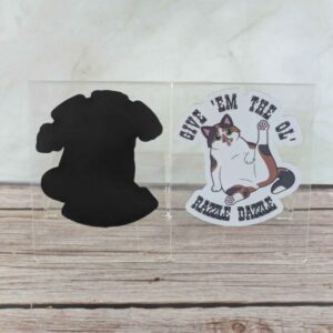 Give 'Em The Ol' Razzle Dazzle 3" Magnet