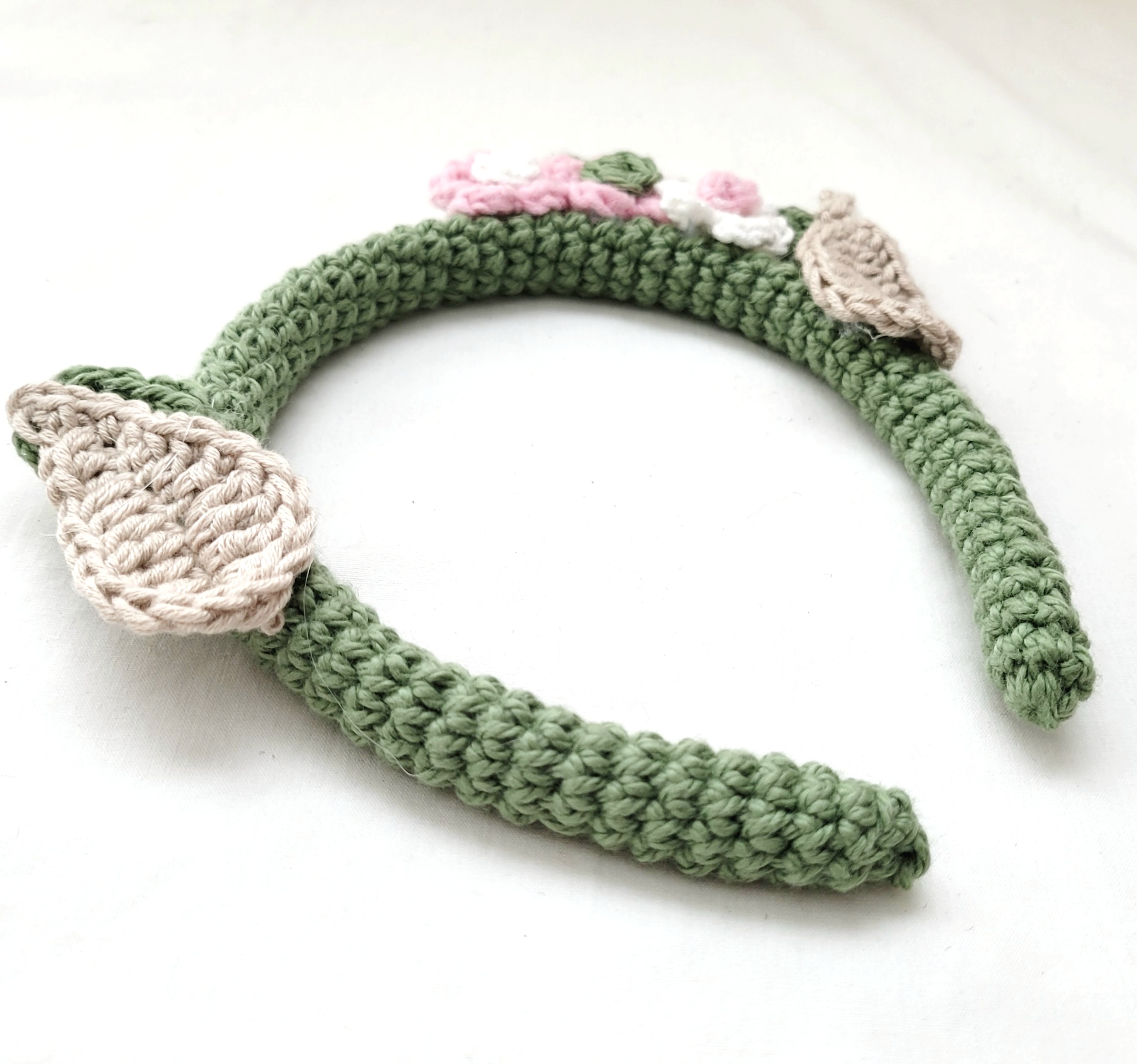 Headband, Crochet Headband - Enchanted Fairy Elf - Image 2