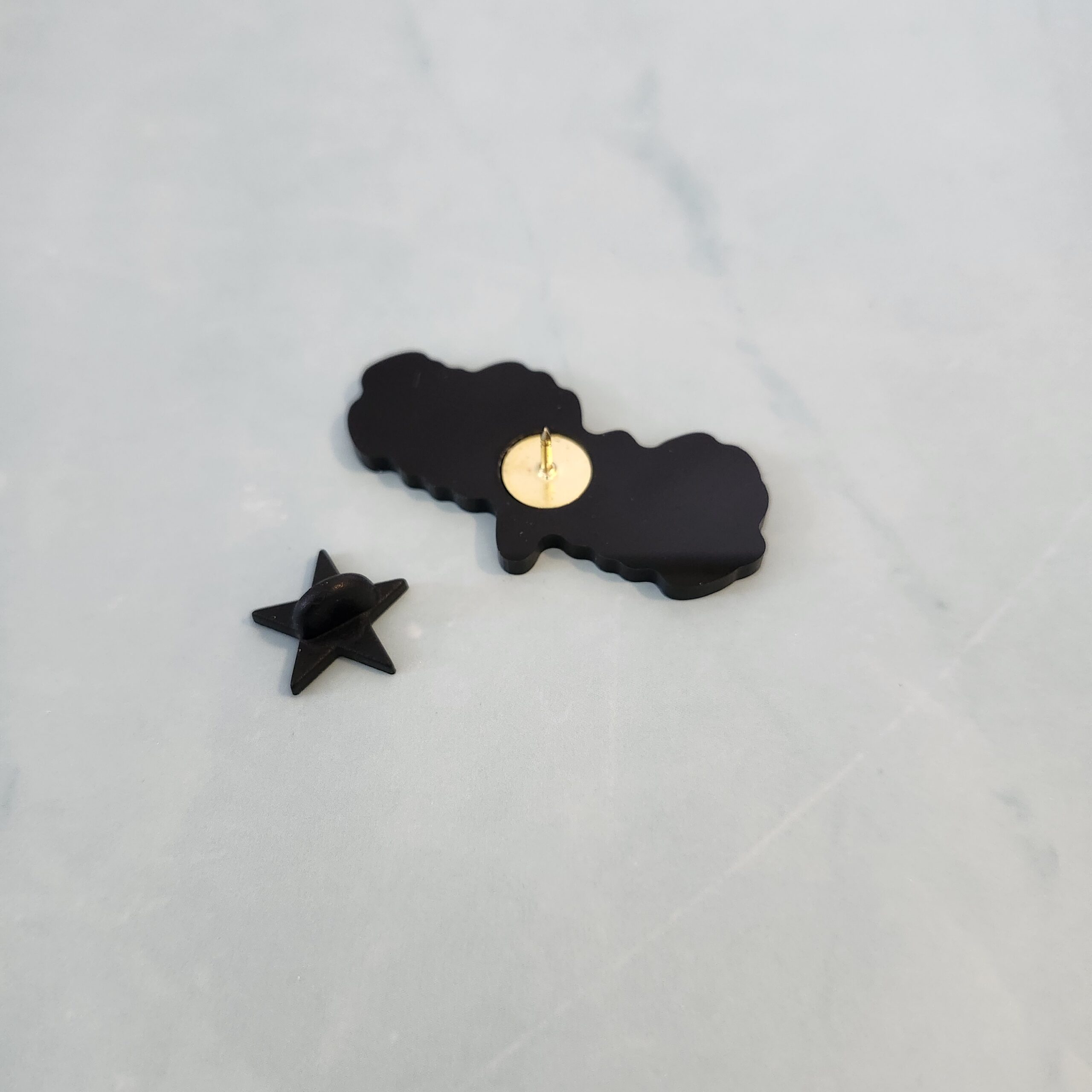 Punk Pronoun Acrylic Pins - Image 2