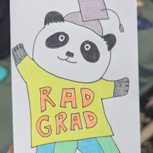 Happy Graduation Panda Card