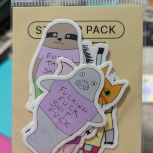 Sticker Pack of 7 stickers