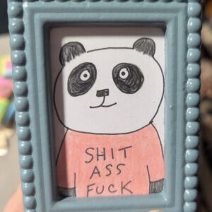 Funny Panda Magnetic Frame