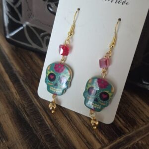 Cinco de Mayo Earrings - Handmade