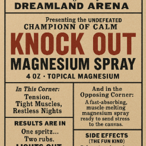 Knock Out - Lavender Magnesium Spray
