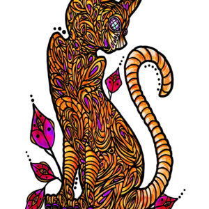 Zen Cat Design 2