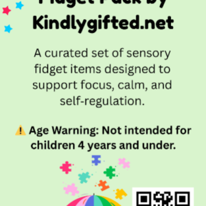 Happy Hands Fidget Pack - the Kindly Gifted Sensory Collection