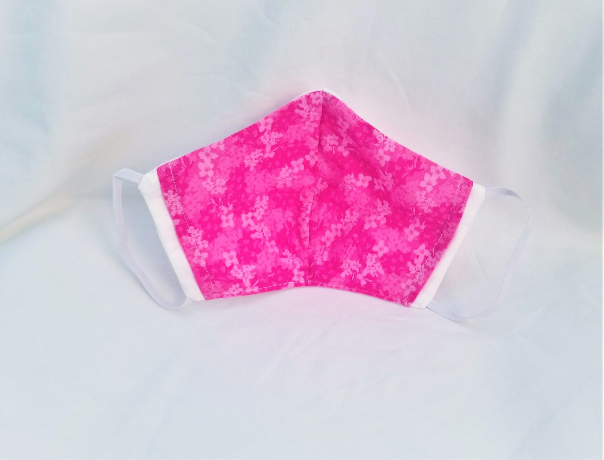 Mask, Reusable Face Mask with Elastic - Pink Ribbon (Breast Cancer) - Image 3