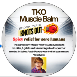 TKO Muscle Balm Knock Your Knots Out
