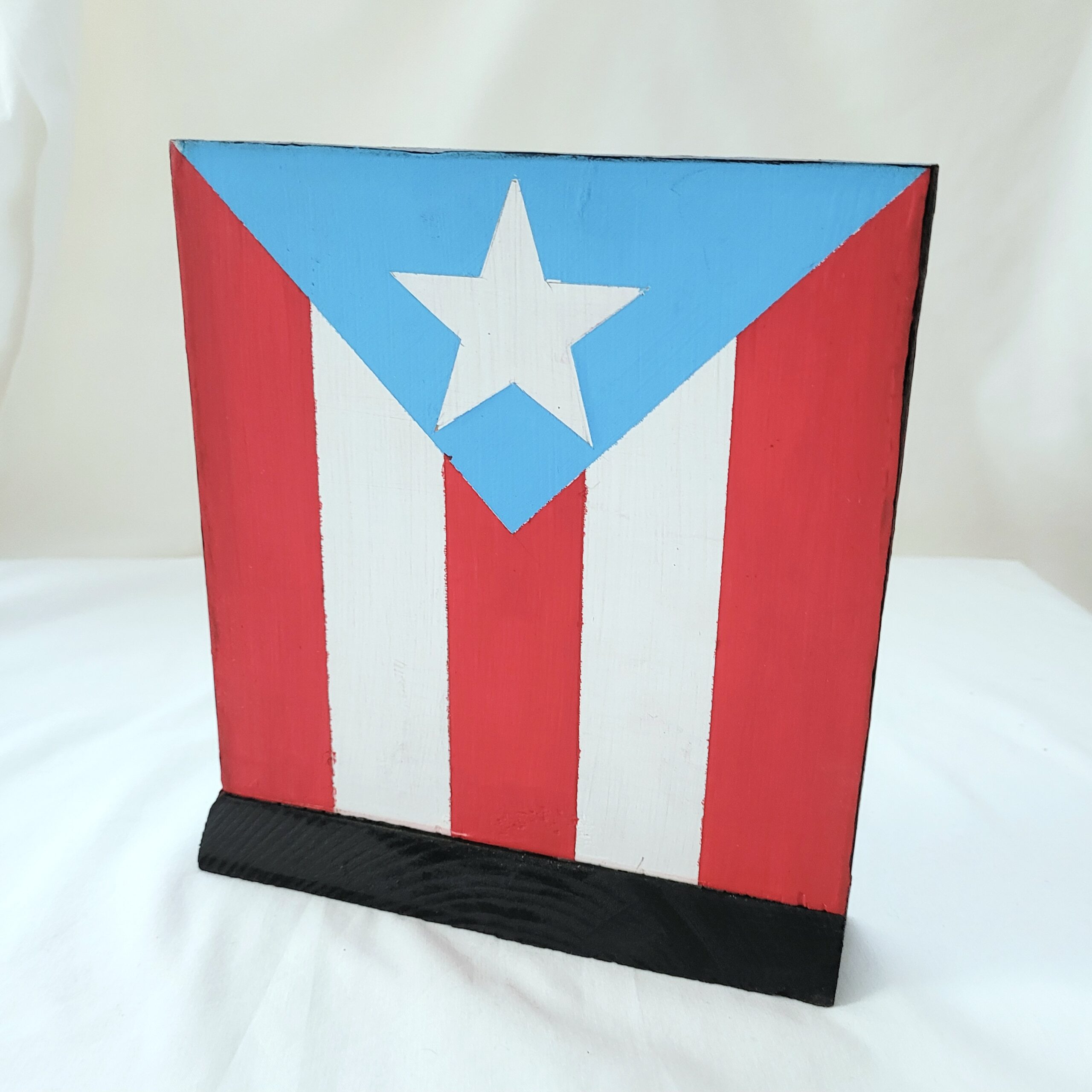 Wooden Design, Raíces Collection - Heritage Flag - Puerto Rican Independent Flag - Image 4