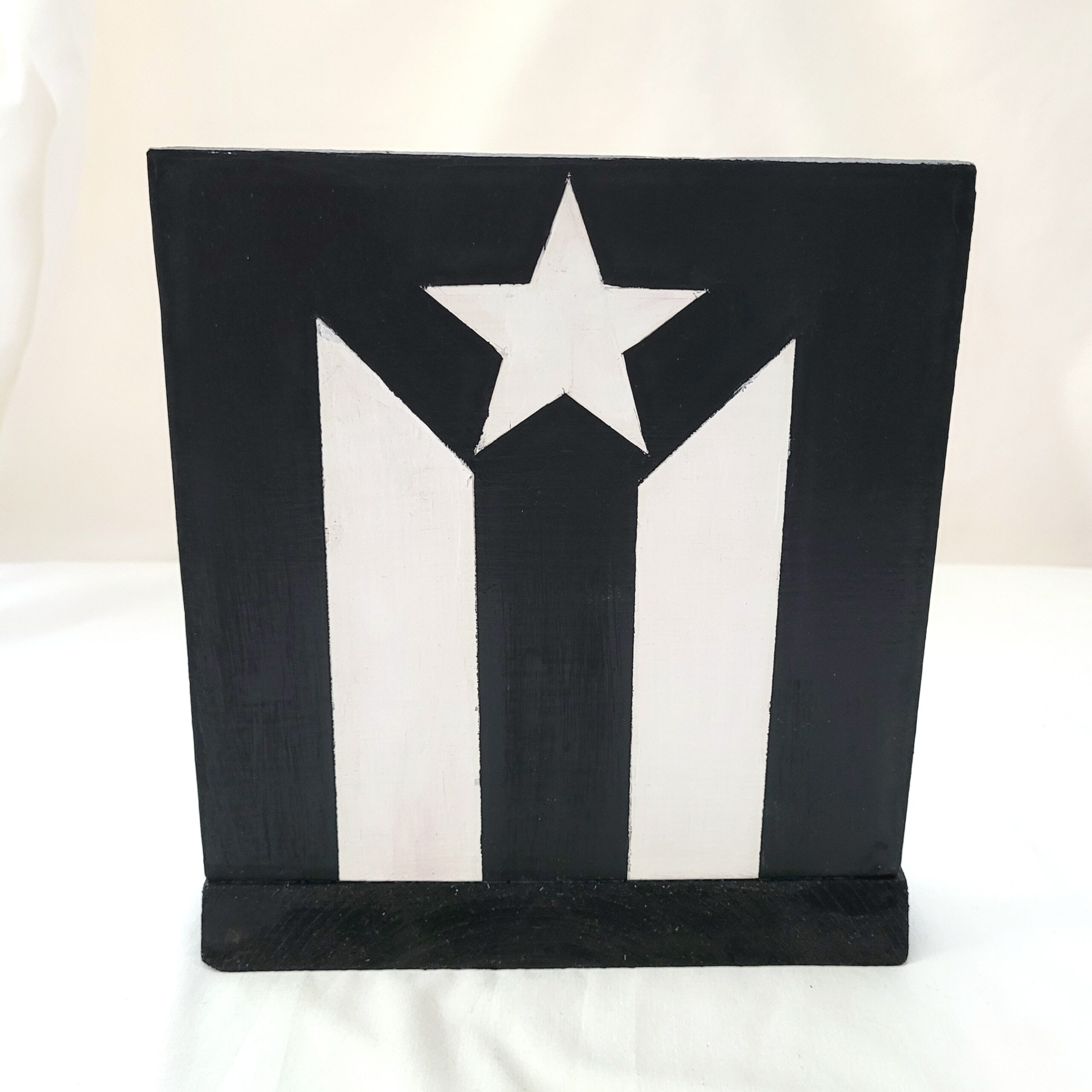 Wooden Design, Raíces Collection - Heritage Flag - Puerto Rican Independent Flag - Image 2